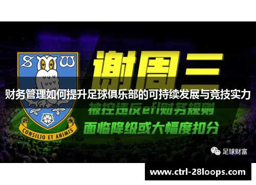 财务管理如何提升足球俱乐部的可持续发展与竞技实力 财务管理如何提升足球俱乐部的可持续发展与竞技实力